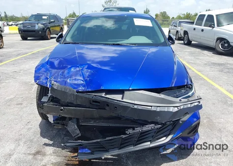 2025 Hyundai Elantra Sel Sport из США, поврежденный, VIN KMHLM4DG6SU980888